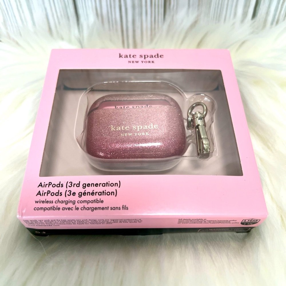Kate Spade 3rd generation AirPods case. NIB.